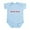 Sky Blue, variant on CafePress - Bousi Teezi Infant Bodysuit - Baby Light Bodysuit, Size Newborn - 24 Months