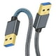 thumbnail image 2 of Cable USB a USB, cable USB de doble extremo USB 3.0 macho a macho para carcasas de portátiles 05 m, 2 of 6