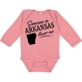 thumbnail image 3 of Inktastic Someone in Arkansas Loves Me Boys or Girls Long Sleeve Baby Bodysuit, 3 of 5