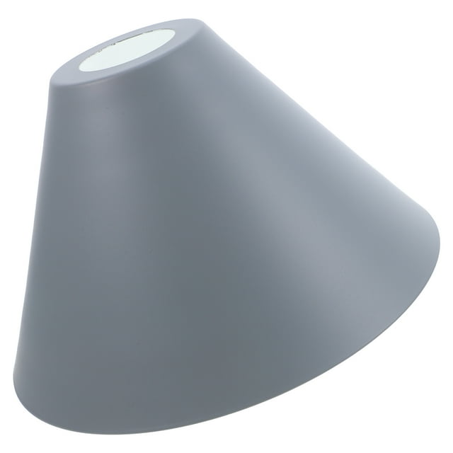 GOOHOCHY durability Lamp Shade Grey Metal for Table Lamp 1Pcs