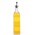 thumbnail image 1 of Botella dispensadora de aceite de oliva para cocina, juego de dispensador de aceite y vinagre de vidrio transparente de 17 oz, dispensador de jarabe de café, 1 of 6