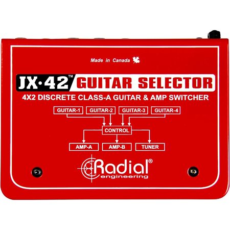 Radial JX-42 Guitar and Amp Switcher (Best Amp Switcher Pedal)