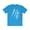 Heathered Bright Turquoise, variant on Effete Feline Claw Marks Scratch Men Very Important Tee