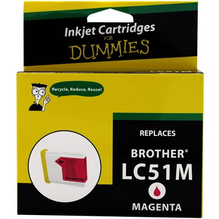 INK FOR DUMMIES BROTHER LC51 CYAN