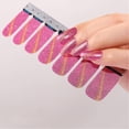 thumbnail image 2 of Color Nail Polish Strips Wraps Diy Decals Beauty Nail Stickers Full Cover, 2 of 3