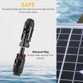 thumbnail image 3 of Conector De Panel Solar, Conectores Solares Sellados De Cobre Y ABS, Conexión Fácil Universal Para RV, 3 of 7