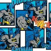 DC Comics Cotton Batman Thwack Fabric, per Yard
