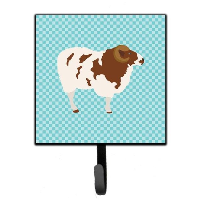 Carolines Treasures BB8149SH4 Jacob Sheep Blue Check Leash or Key Holder