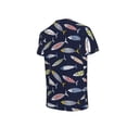 thumbnail image 5 of Fuzoiu Sardine Print Boys' Casual T-Shirt,Crewneck Undershirts,Boys Athletic Shirt,Short Sleeve T-Shirts for Outdoor Play, 5 of 7