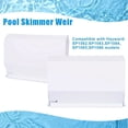 thumbnail image 2 of HLONK TOYMIS Pool Skimmer Weir Door - Adjustable Damper for Efficient Water Flow  Compatible with Hayward SP1082  SP1083  SP1084  SP1085  SP1086 Models  White  Pool Skimmer  Userfriendly, 2 of 5