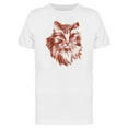 thumbnail image 1 of Siberian Cat Brown Ink T-Shirt Men -Image by Shutterstock, Male XX-Large, 1 of 2