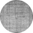 thumbnail image 1 of Ahgly Company Machine Washable Indoor Round Persian Gray Traditional Area Rugs, 5' Round, 1 of 1