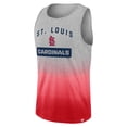 thumbnail image 2 of Men's Fanatics Gray/Red St. Louis Cardinals Our Year Tank Top, 2 of 3