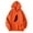 Orange, variant on Bibifish Hoodies For Women Graphic Print Hoodies Fall Winter Casual Hoodies Long Sleeve Oversized Pullover Tops With Pocket