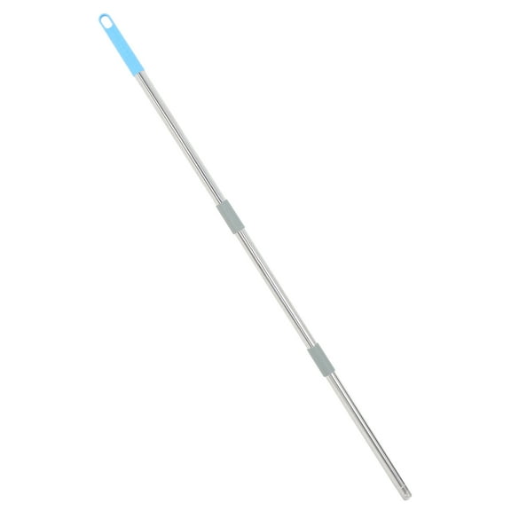 WHAMVOX Mop Handle Replacement Stainless Steel Mop Pole Industrial Mop Handle For Floor Cleaning Home And Commercial Use 1.2m