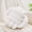 Cream White, variant on Knot Pillows, 8.6 Inch Decorative Throw Pillows Round Pillows Cushion, Soft Handmade Knotted Ball Pillow Plush Cushion Home Decor for Bed Couch Living Room (Sky Blue, 8.6 Inch)