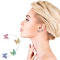 thumbnail image 1 of Xihbxyly Pendientes de Corazón, Elegantes, con Un Diseño Único, Llamativos, Ideales Como Regalo de Boda o Compromiso, Complemento de Moda para Mujer, de Aleación., 1 of 7