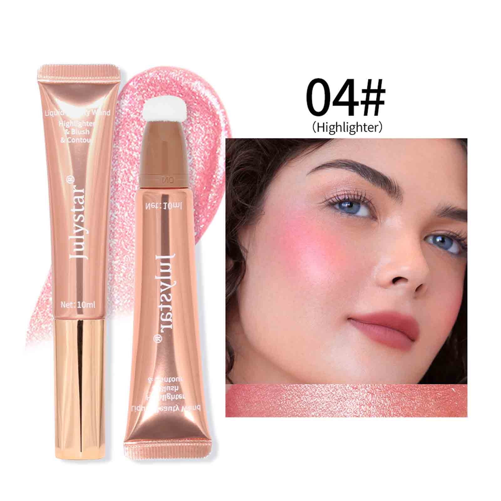 Rdeuod Liquid Blush Makeup, Shadow Lips and Cheek Blusher,Liquid Face