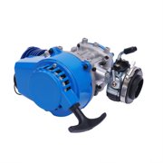 Peakora 2 Stroke High-Performance Engine Motor 2 Stroke 49cc 50cc High-Performance Engine Motor Pull Start Engine Motor for 49cc 50cc Pocket/Mini Dirt Bike
