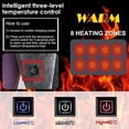 thumbnail image 3 of Electric Heated Shawl Blanket Battery Powered USB Cordless Wrap for Women, Electric Heating Pad Flannel Cape, 3 of 4