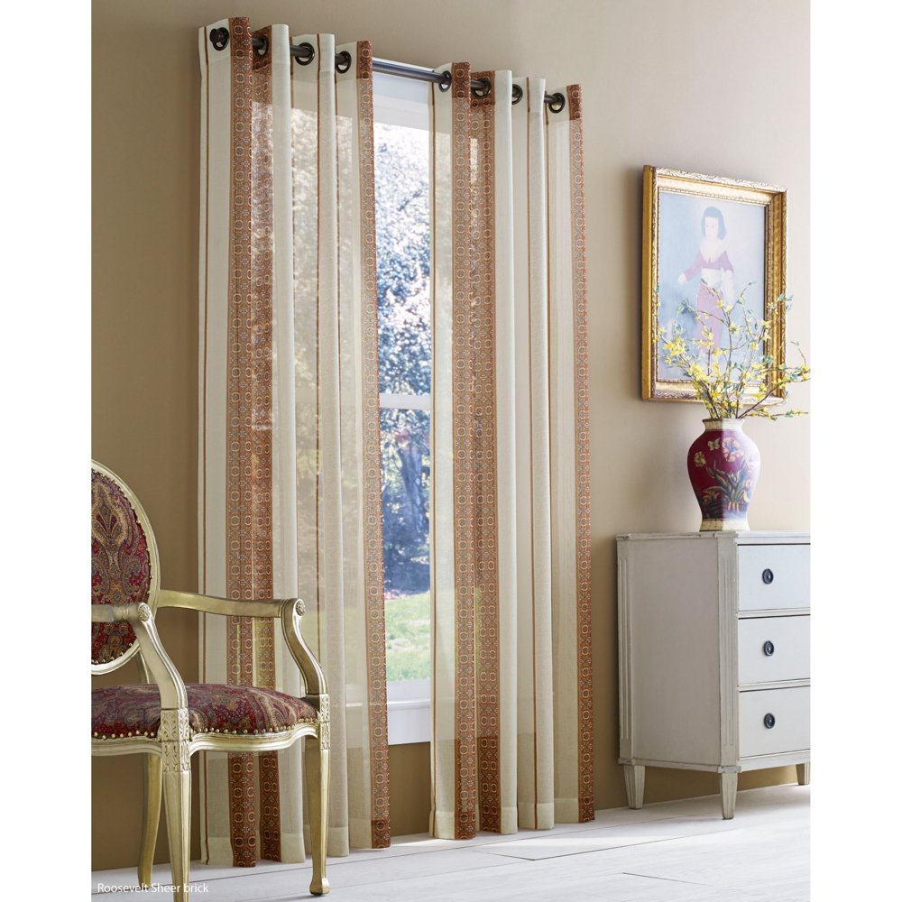 Five Queens Court Rockland Sheer Curtain