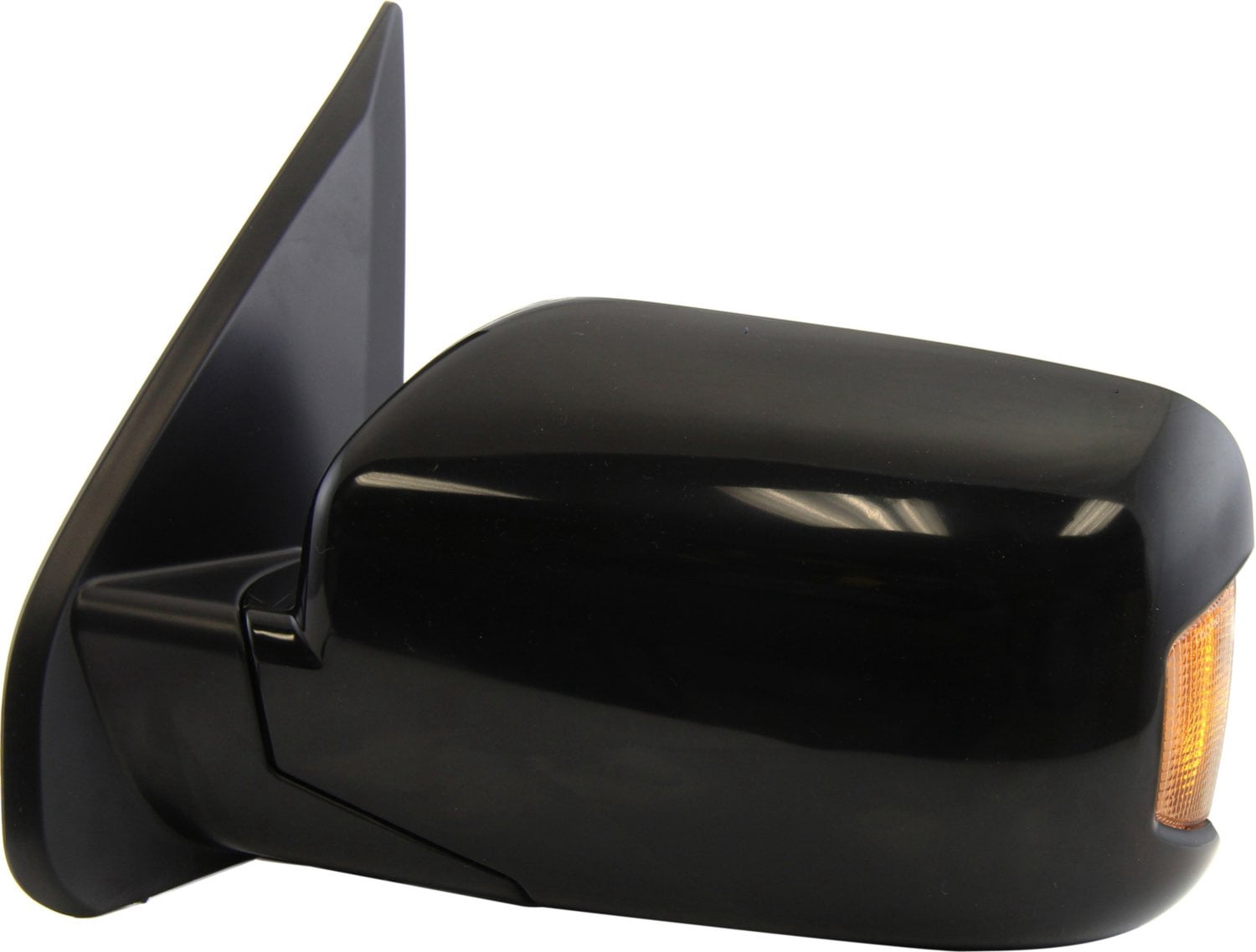Mirror Compatible With 2009-2015 Honda Pilot Left Driver Side In-housing Signal Light Paintable Kool-Vue