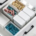 thumbnail image 3 of Storage Bins with Lids, Large Capacity, Multi-Function, Stackable, Plastic, for Cabinet, Office, Kitchen, Bathroom, 3 of 4