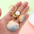 thumbnail image 7 of Pearl Shell Keychain Acrylic Ornament Modern Keyring for Keys and Bags Decorative Accessories Exquisite Key Chain, 7 of 7