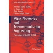 Lecture Notes in Networks and Systems: Micro-Electronics and Telecommunication Engineering: Proceedings of 4th Icmete 2020 (Paperback)