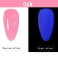 thumbnail image 4 of WIFKLSIIPG Gel Nail Polish 9 Colors Neon Luminous Gel Polish Fluorescent Bright Colors Pink Neon Yellow Green Purple Soak Nail Polish Kit Fluorescent Color Nail Polish Popular Color Nail 8ML, 4 of 4