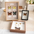 thumbnail image 1 of Miangastore Wooden Picture Frame for Home Decor Elegant Handmade DIY Butterfly Display Case 3D Frame Design, 1 of 8