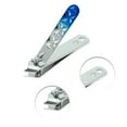 thumbnail image 3 of Unique Bargains 1 Pc Portable Gradient Slanted Nail Clippers Toenail Clippers Blue, 3 of 7