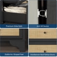 thumbnail image 5 of EastVita 7 Drawers Double Dresser with Wood Drawer Organizer for Living Room Entryway and Hallway, 5 of 7