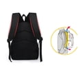 thumbnail image 2 of Set de mochilas Hollows Knights Anime para niños y escuelas, 3 piezas, 2 of 3