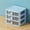 Blue, variant on Viflosae Corner Wall Shelves Desktop Storage Box Drawer Style Storage Box Student Multifunctional Cosmetics Jewelry Box Stationery Organizing Box Storage Rack