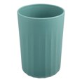 thumbnail image 1 of Vaso de baño Unique Bargains con líneas suaves, paja de trigo para baño para pasta de dientes, 1 pieza, verde oscuro, 4,09 ''x 2,80'', 1 of 1