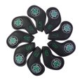 thumbnail image 1 of Cubierta de cabeza de hierros de golf 9x Sunnimix Cuero impermeable Negro, 1 of 8
