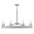 thumbnail image 4 of Golden Lighting 7856-8SF OY Ferris 8 Light 36 in. Semi-Flush Ceiling Light - Oyster, 4 of 5