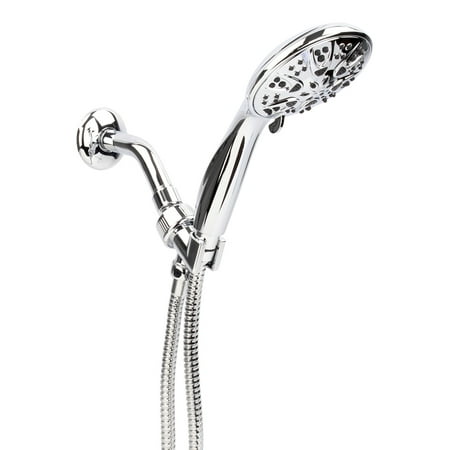 Mainstays 5-Setting Hand Held Shower Head  Chrome