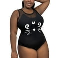 thumbnail image 5 of Littleforbig Women’s Luna Onesie Skirt Set Pajamas 2X-Large Black, 5 of 7