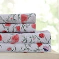 thumbnail image 2 of Majestic 400 Thread Count Egyptian Quality Cotton Sheet Set - Breathable 4 Piece Queen Sheet Set (Queen, Zoey), 2 of 3