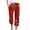 P-2B-Red-A, variant on Mrat Women's Capris Pants Summer