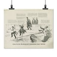 thumbnail image 2 of Print: Political Blondins Crossing Salt River, 1860, 2 of 4