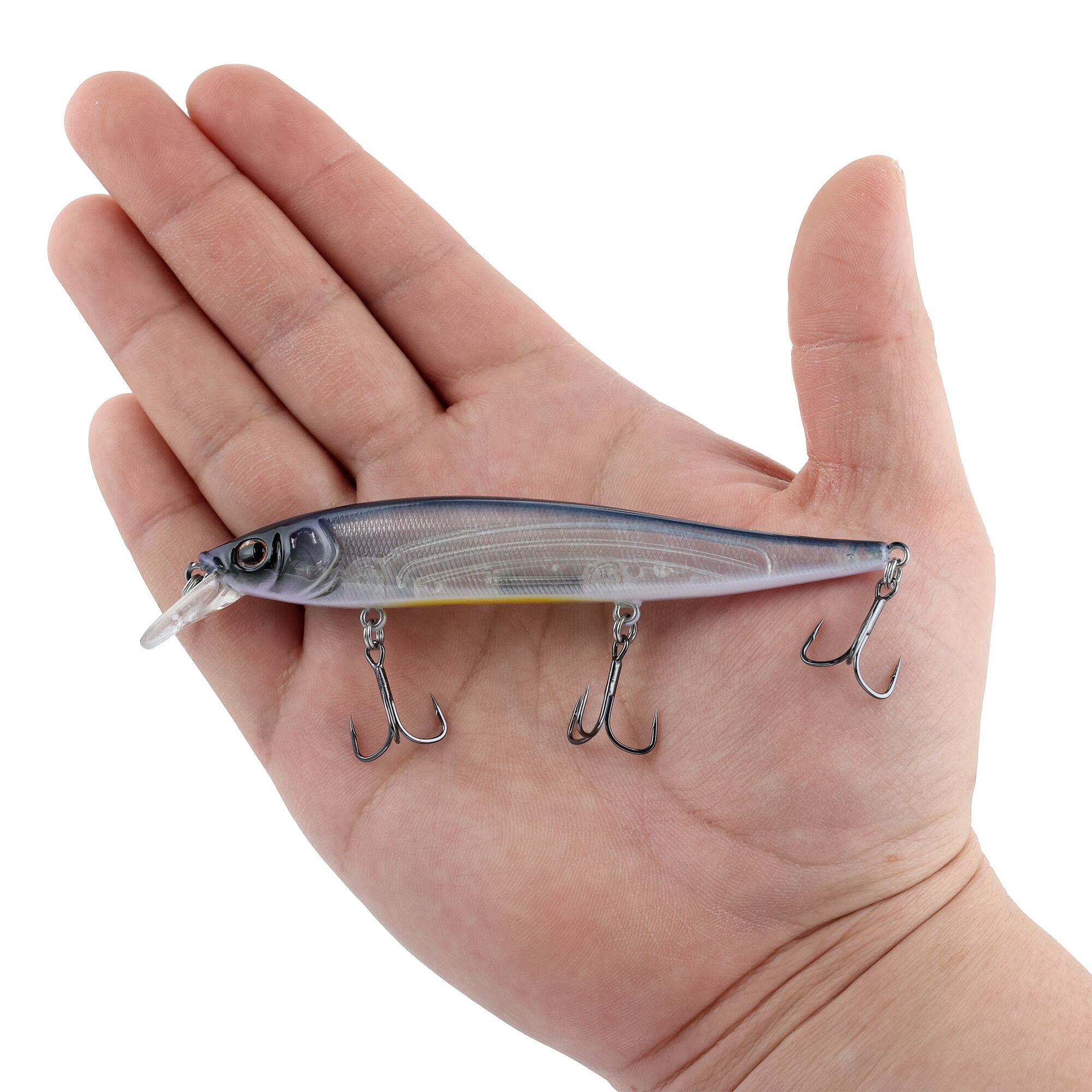 Berkley Stunna, 4.4 in, Jerkbaits, Blue Vapor OB (1 Count)