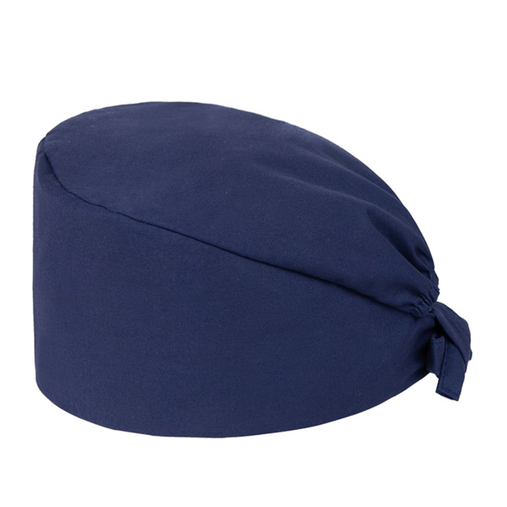 Blue PRETYZOOM Unisex Surgical Hat Cotton Scrub Cap Printed Adjustable Medical Hat for Doctor Nurse 