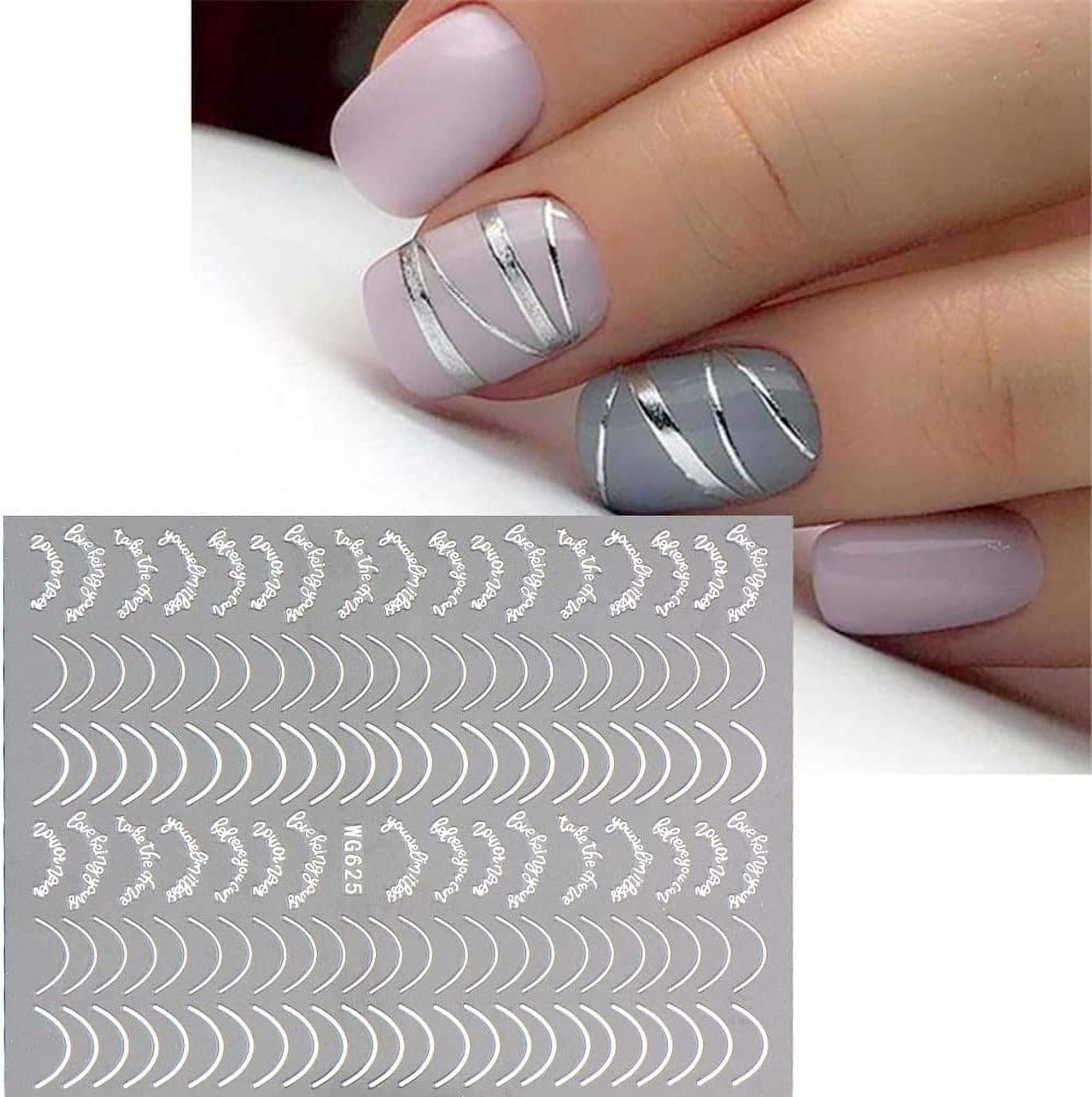 Buy 1PC 2mm/3mm Rose Gold Adhesive Stripping Tape Nail Art Metalic Yarn Nail  Art Sticker Online in India - Etsy