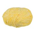 thumbnail image 1 of Unique Bargains Super Bulky Polyester Yellow Velvet Chenille Yarn, 87 Yards, 1 of 7