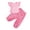 Red, variant on Toddler Baby Girl Clothes Short Sleeve Ruffle Shirt Floral Pant Set 2 Piece Outfits for Girls Cute Clothing Set(Red,1-2 Years)