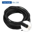 thumbnail image 2 of Uxcell Rubber Cord Tube Hollow Tubing for DIY Craft Beading Necklaces Bracelet Black 10mx3mmx1.5mm, 2 of 5