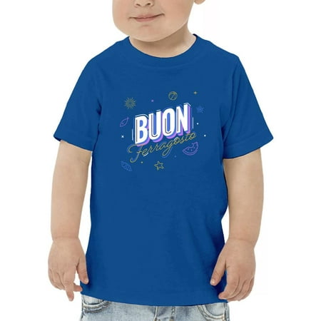 

Buon Ferragosto Beach Objects T-Shirt Toddler -Image by Shutterstock 3 Toddler